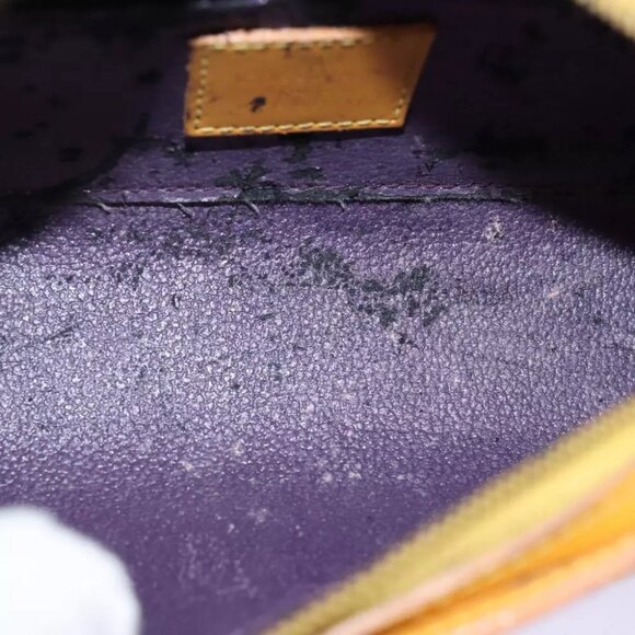 LOUIS VUITTON Epi Dauphine PM Pouch Yellow M48449 LV Auth th4880 - Picture 15 of 15